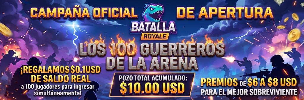 Campaña Oficial de Apertura - Los 100 Guerreros de la Arena
